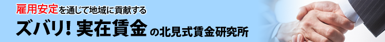 中小企業の賃金診断ができるズバリ！実在賃金